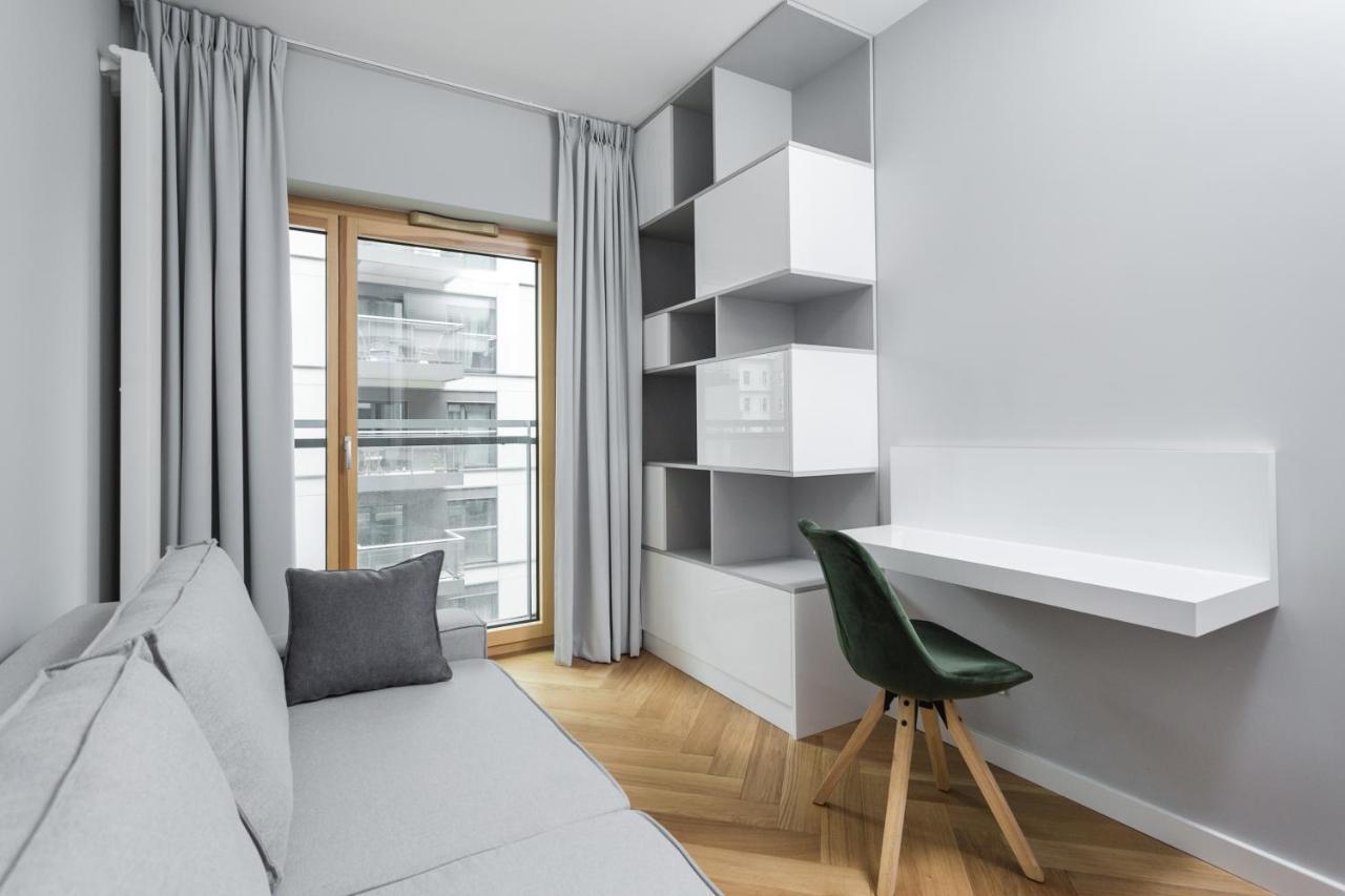 Luxury Apartments Mennica Residence - Golden Apartments - City Center Warschau Buitenkant foto