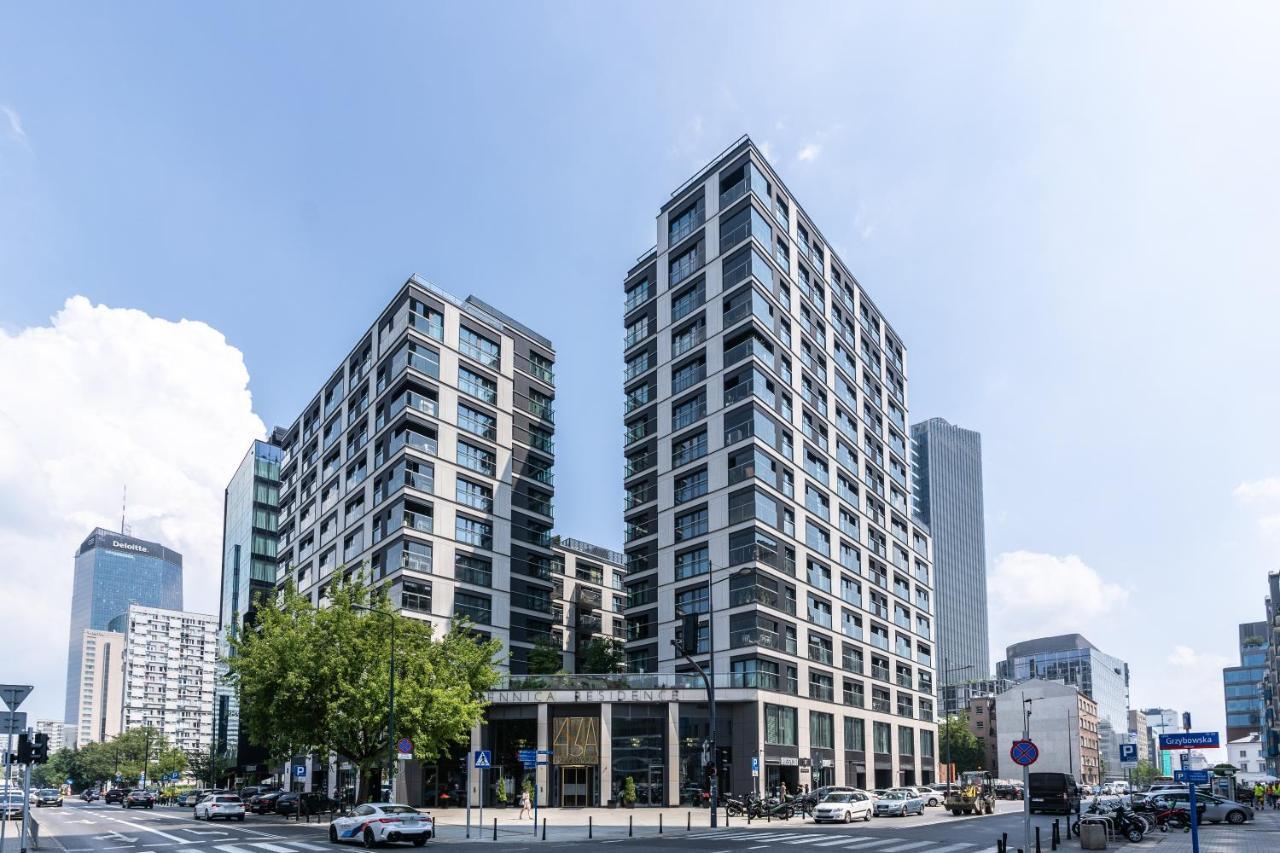 Luxury Apartments Mennica Residence - Golden Apartments - City Center Warschau Buitenkant foto